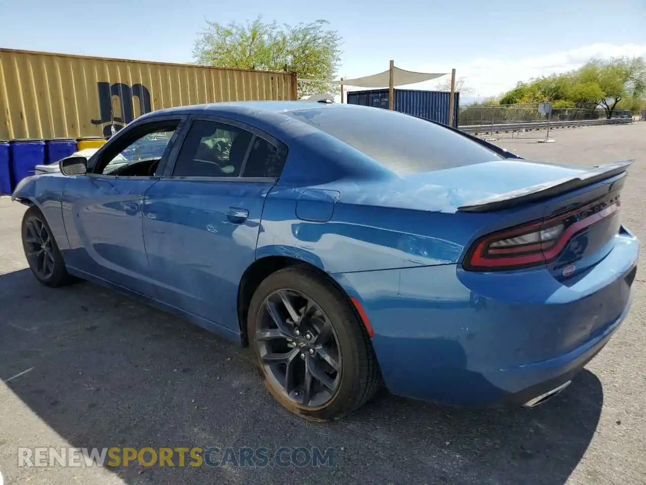 2 Photograph of a damaged car 2C3CDXBG9NH138874 DODGE CHARGER 2022