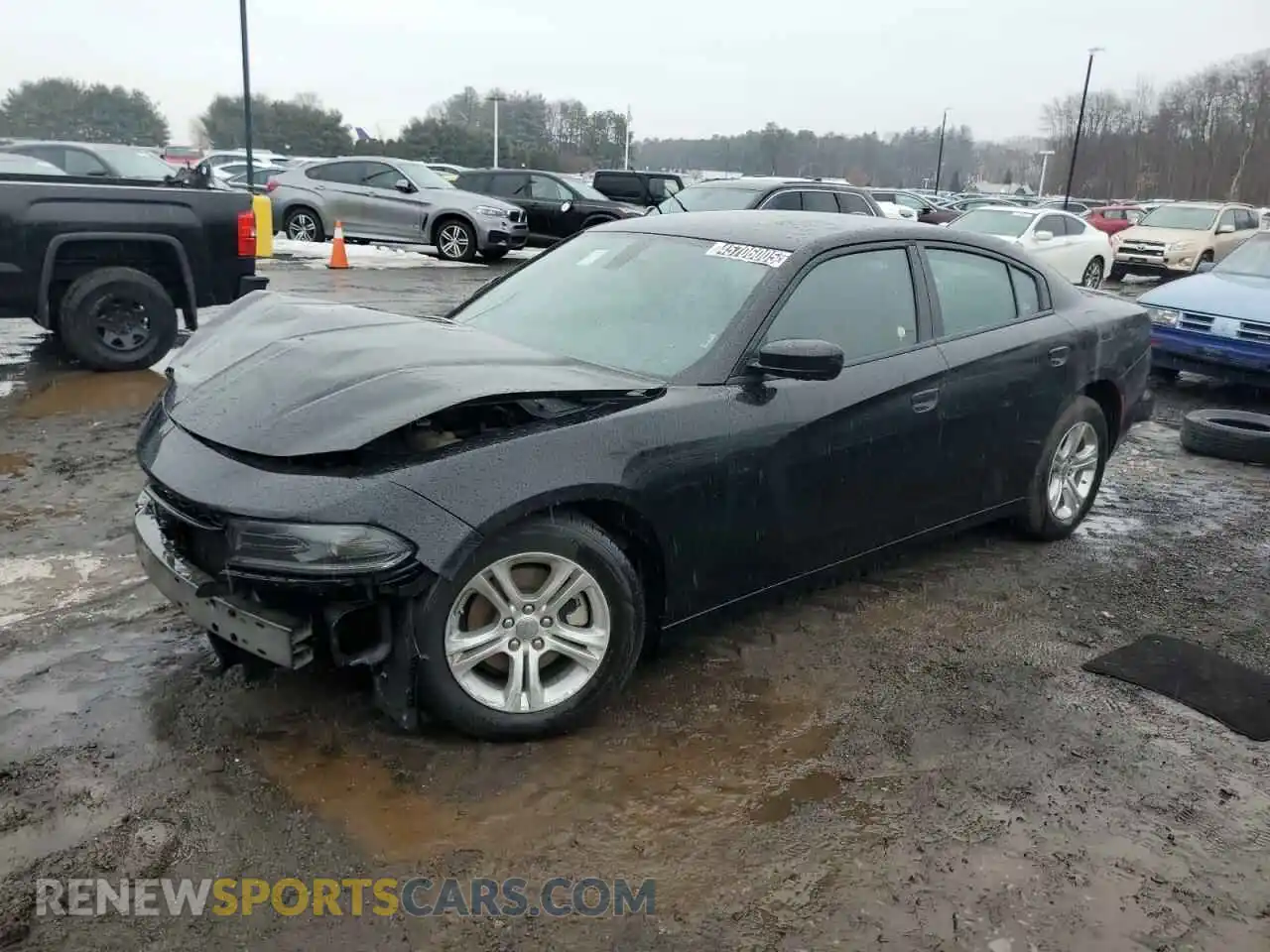 1 Фотография поврежденного автомобиля 2C3CDXBG9NH157070 DODGE CHARGER 2022