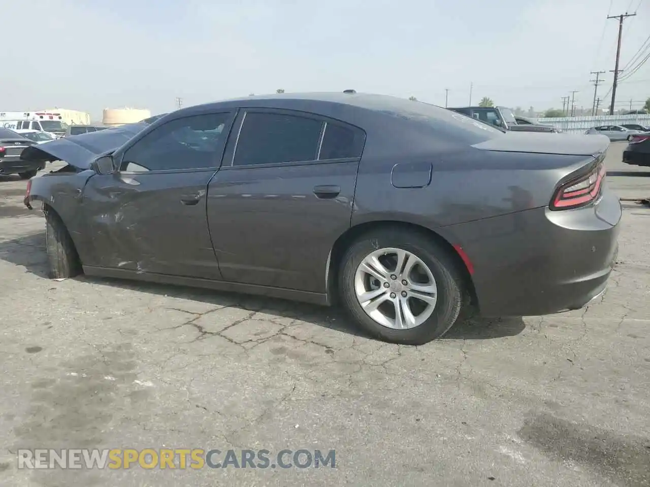 2 Photograph of a damaged car 2C3CDXBG9NH179229 DODGE CHARGER 2022