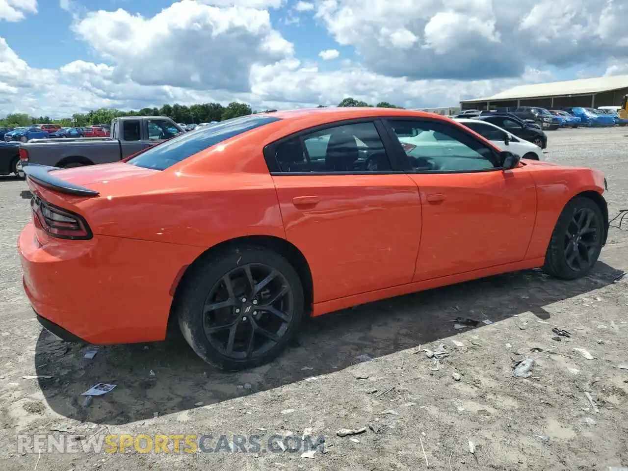 3 Photograph of a damaged car 2C3CDXBG9NH186116 DODGE CHARGER 2022