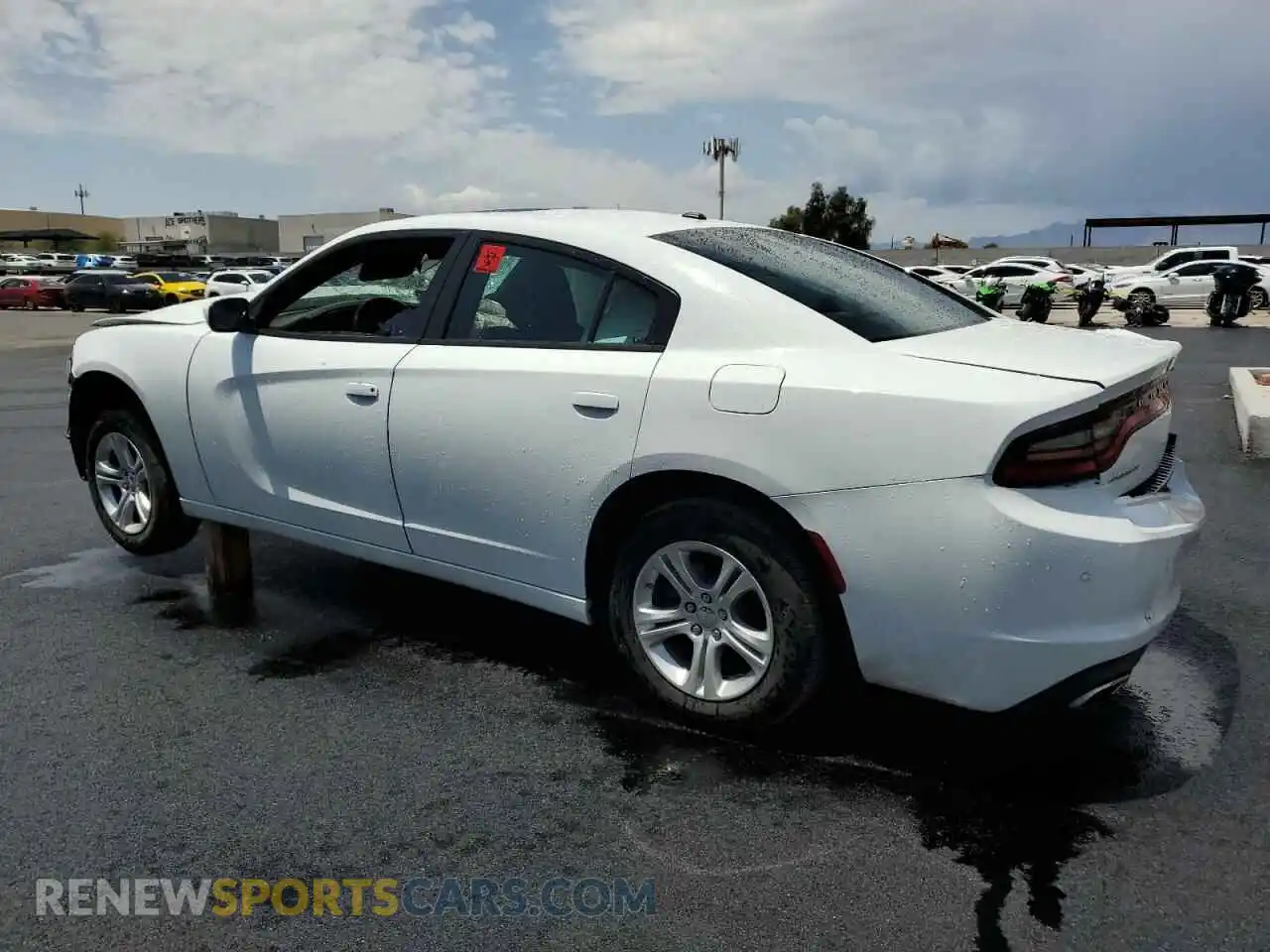 2 Photograph of a damaged car 2C3CDXBG9NH197147 DODGE CHARGER 2022