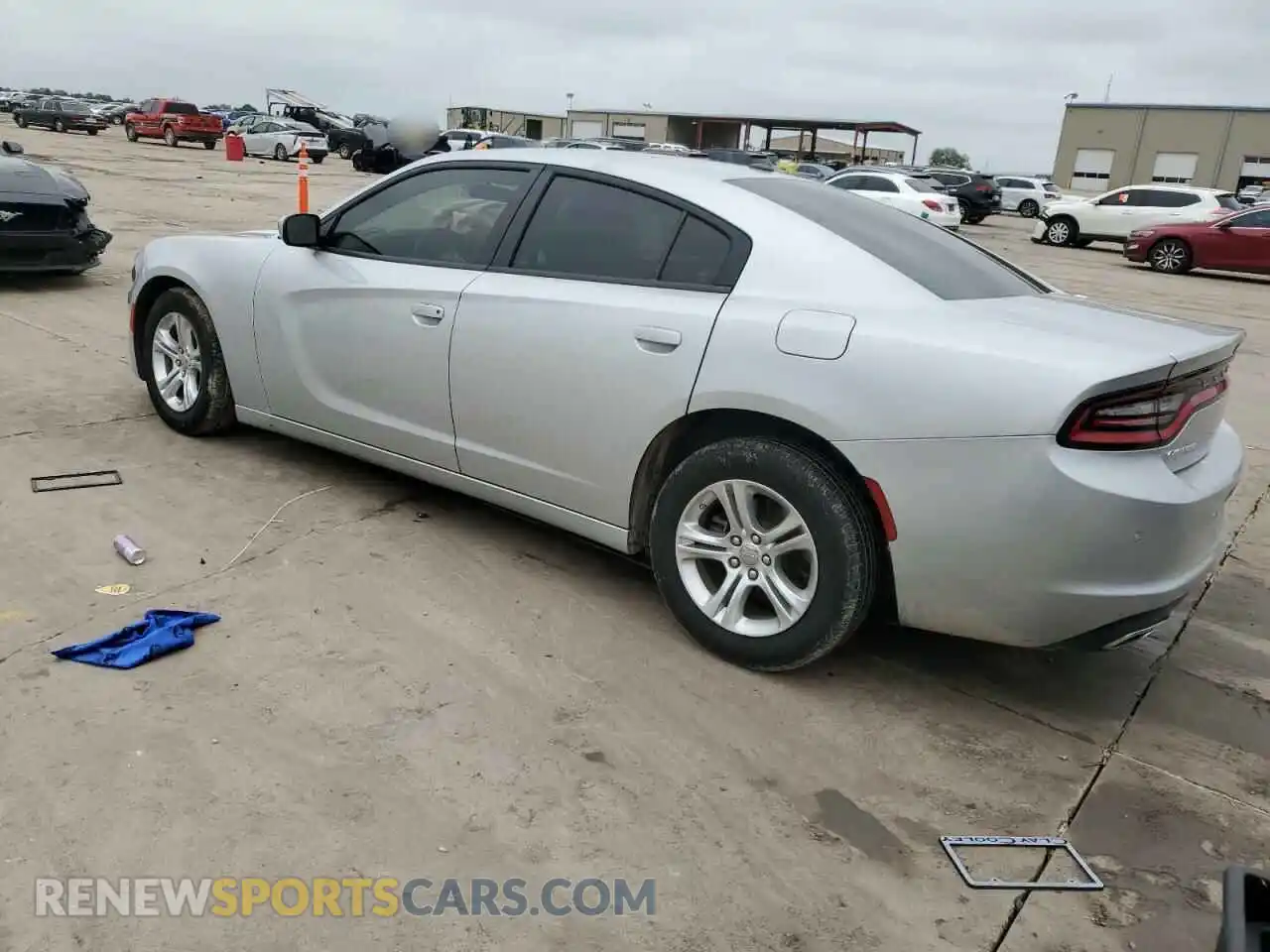 2 Photograph of a damaged car 2C3CDXBG9NH201102 DODGE CHARGER 2022