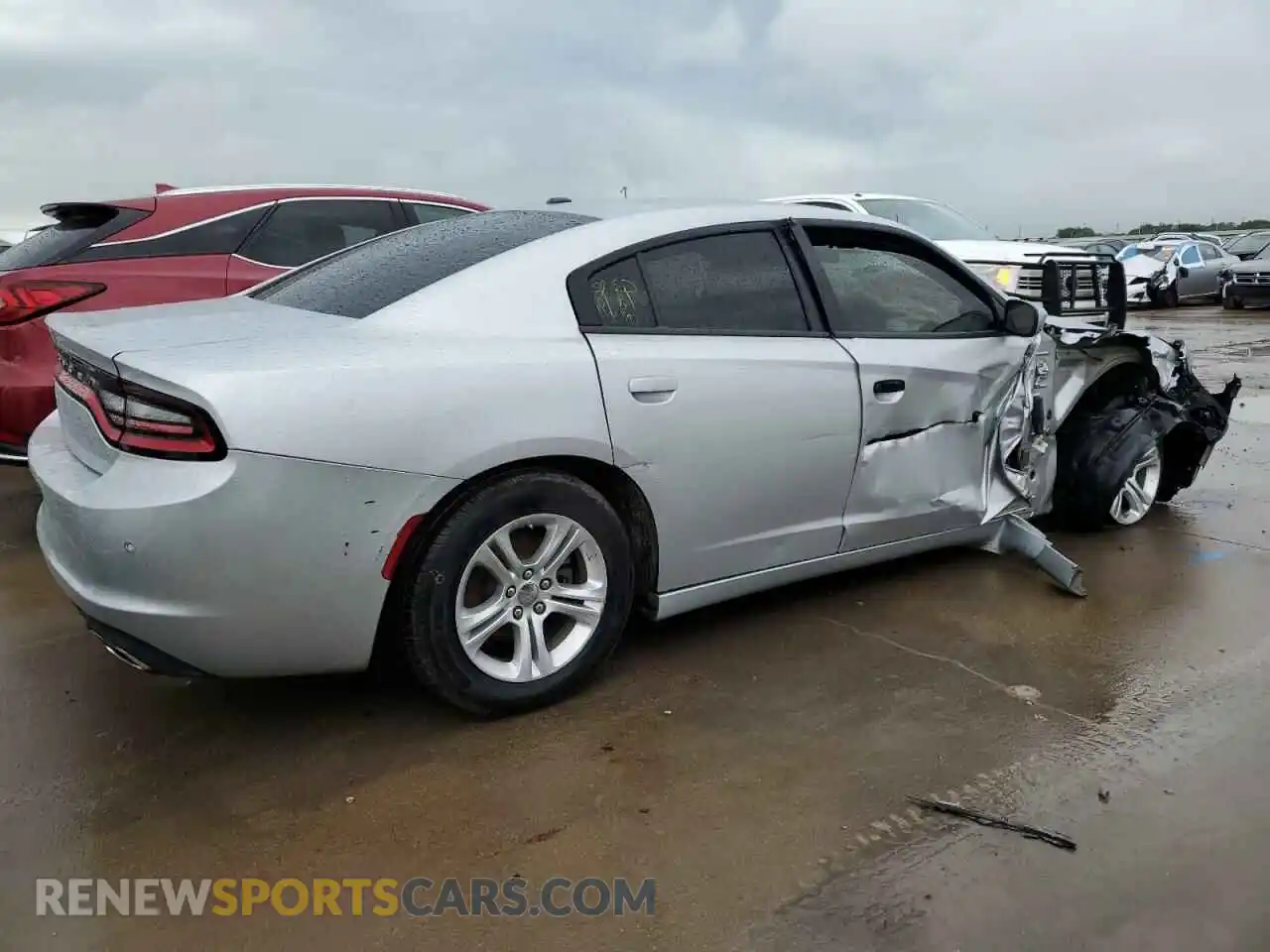 3 Photograph of a damaged car 2C3CDXBG9NH201102 DODGE CHARGER 2022