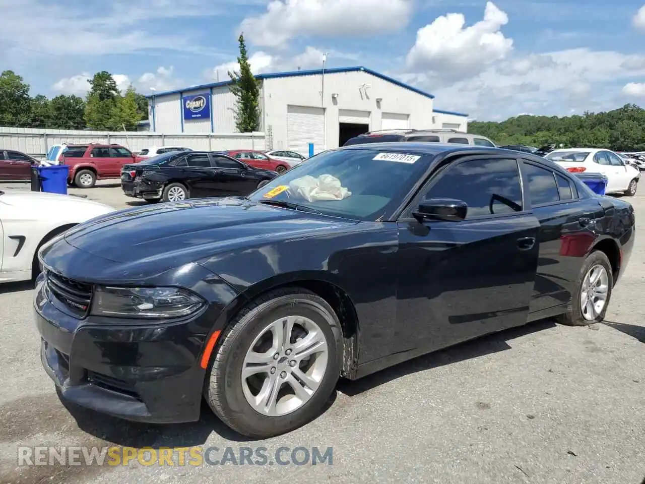 1 fotografías del automóvil dañado 2C3CDXBG9NH201357 DODGE CHARGER 2022