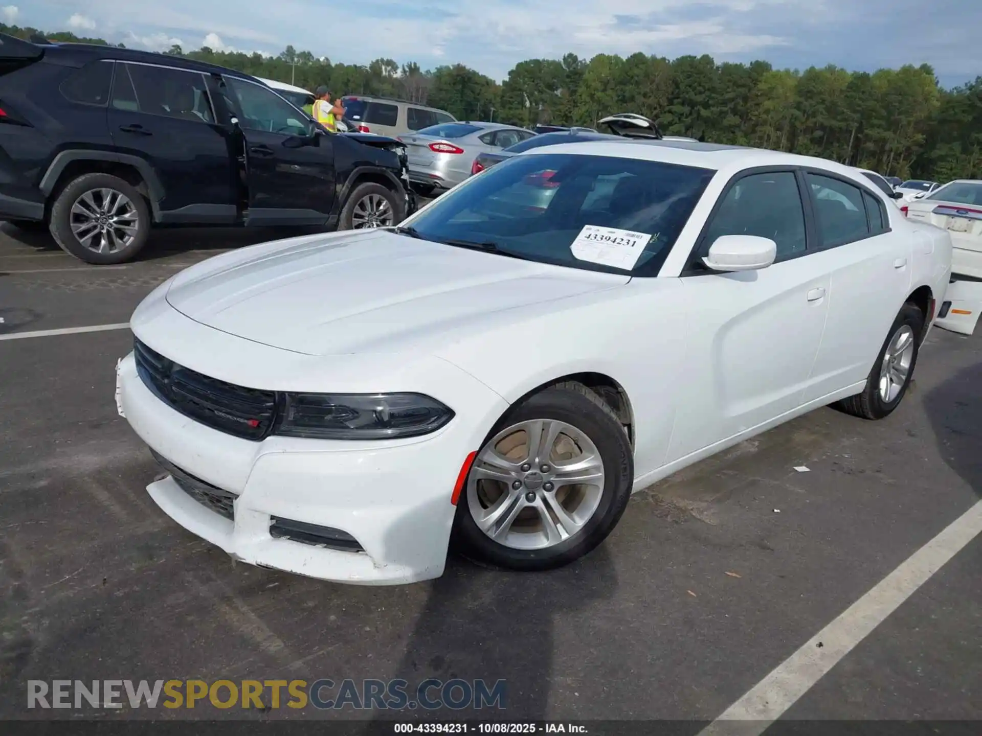 2 Photograph of a damaged car 2C3CDXBG9NH201505 DODGE CHARGER 2022