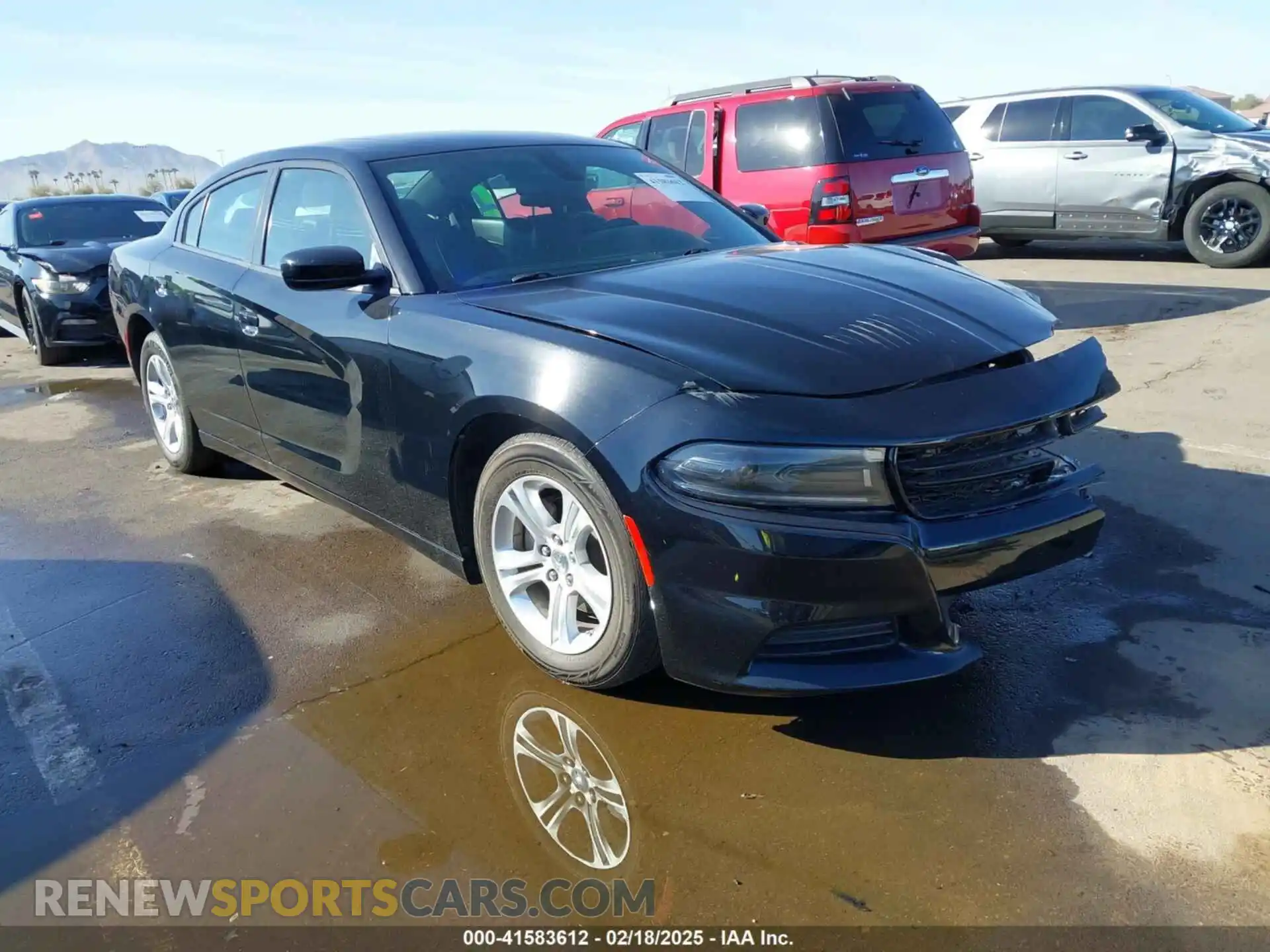 1 Photograph of a damaged car 2C3CDXBG9NH201715 DODGE CHARGER 2022