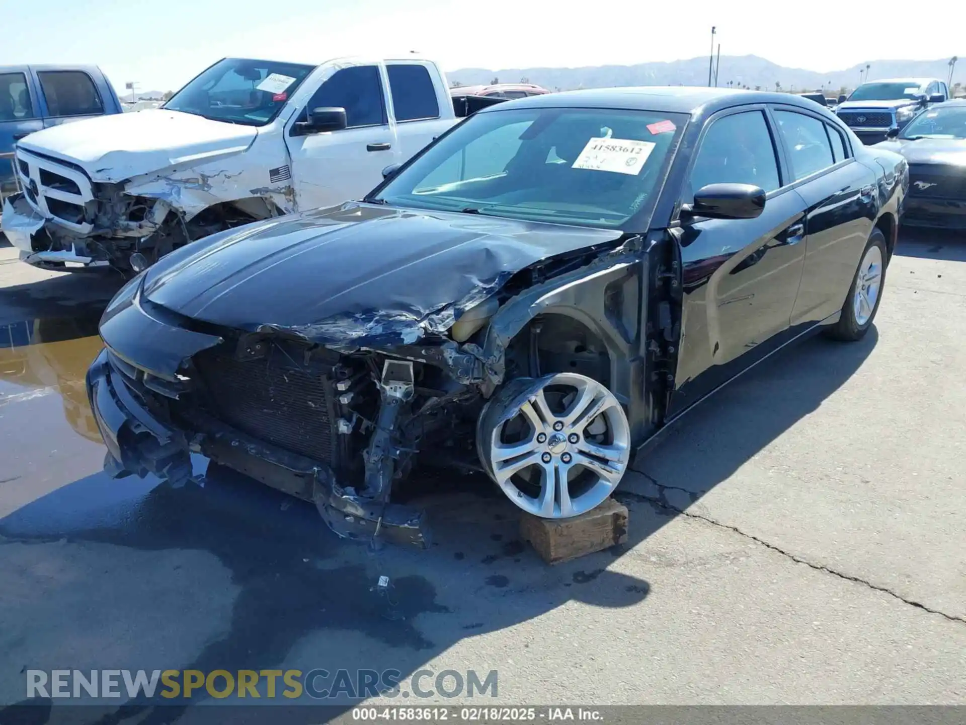 2 Photograph of a damaged car 2C3CDXBG9NH201715 DODGE CHARGER 2022