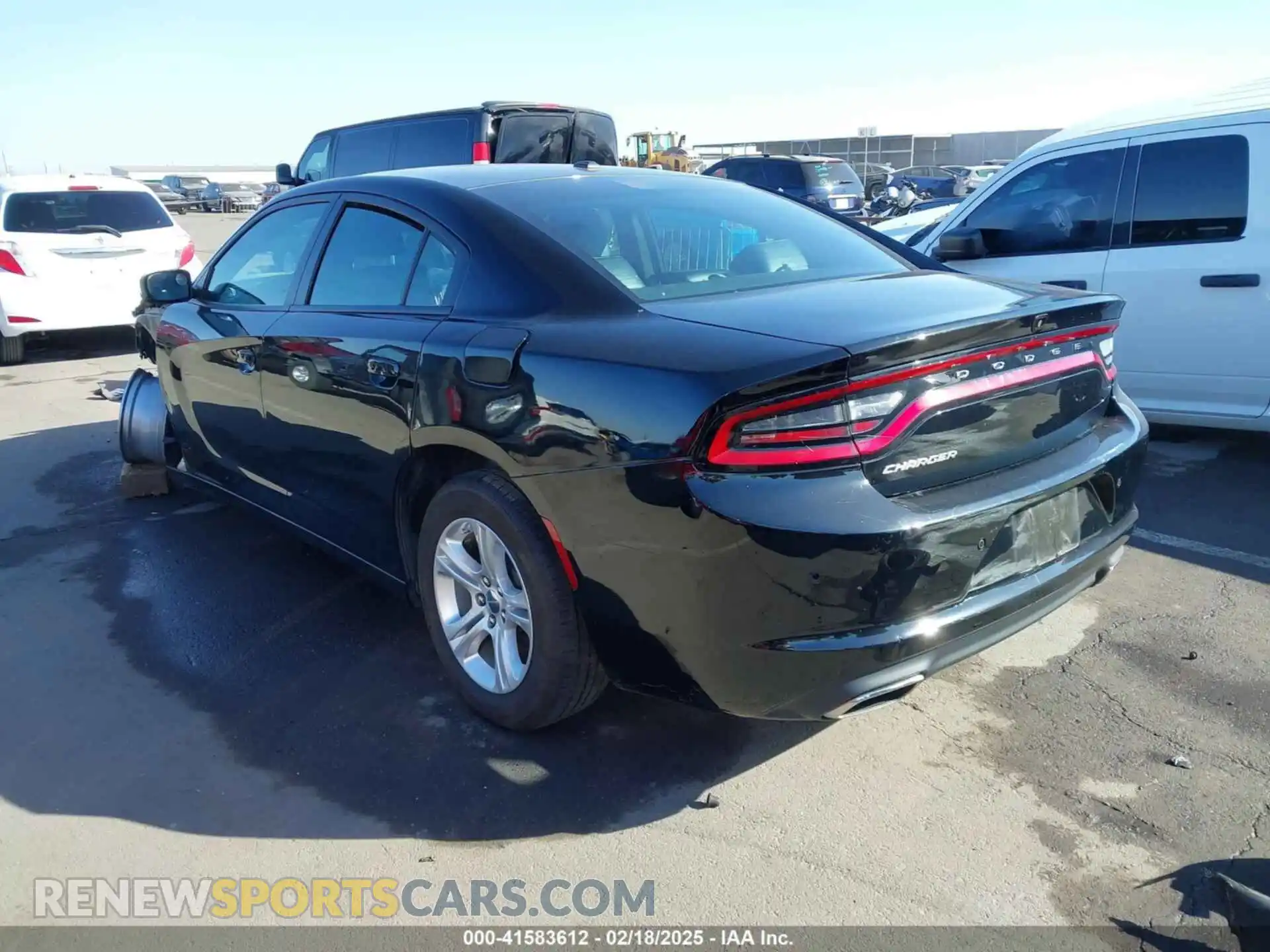 3 Photograph of a damaged car 2C3CDXBG9NH201715 DODGE CHARGER 2022