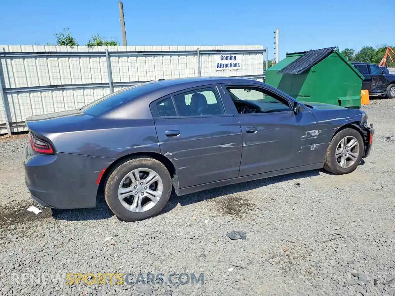 3 Photograph of a damaged car 2C3CDXBG9NH216408 DODGE CHARGER 2022