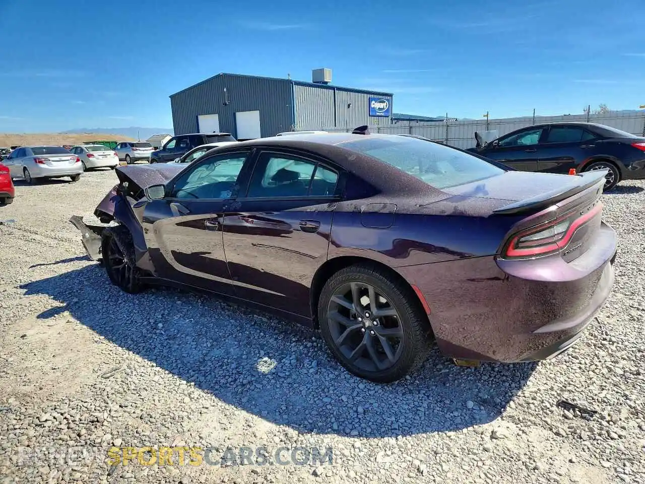 2 Фотография поврежденного автомобиля 2C3CDXBG9NH216814 DODGE CHARGER 2022