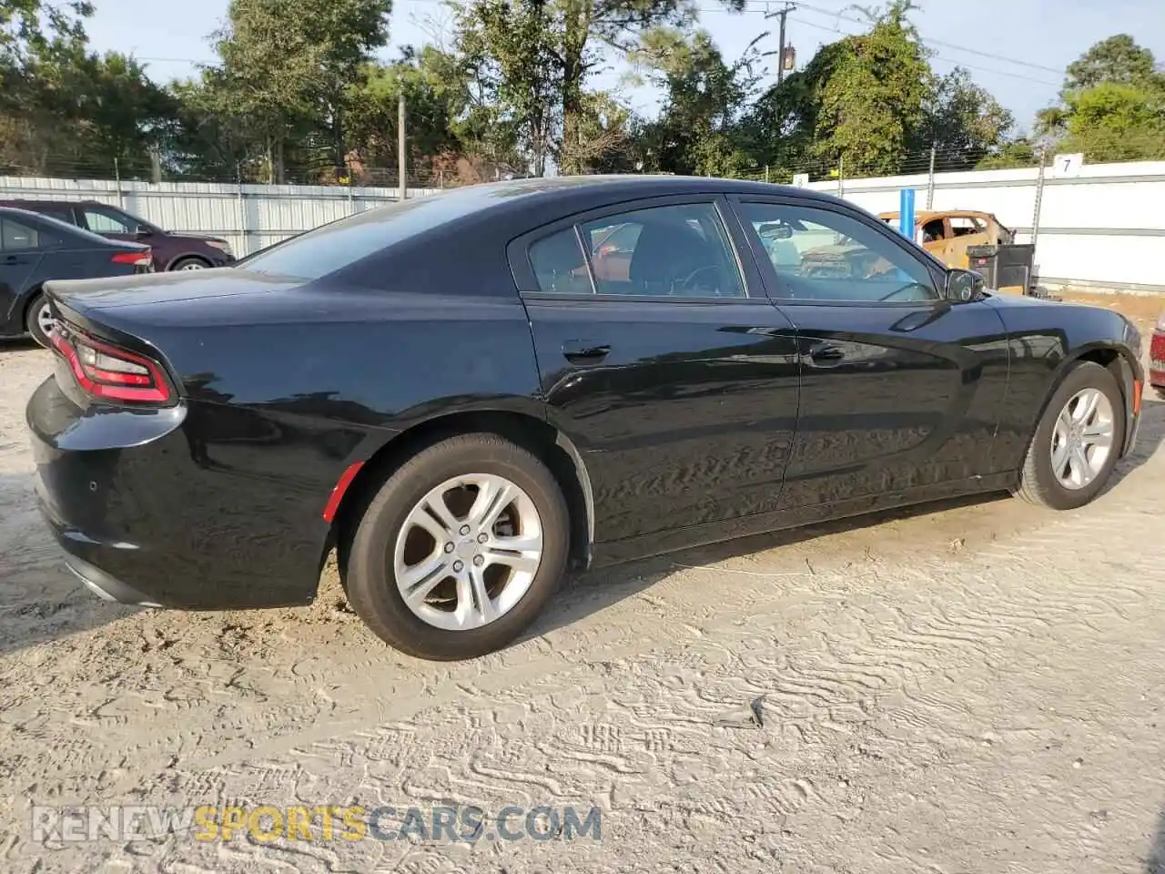 3 Photograph of a damaged car 2C3CDXBG9NH239963 DODGE CHARGER 2022