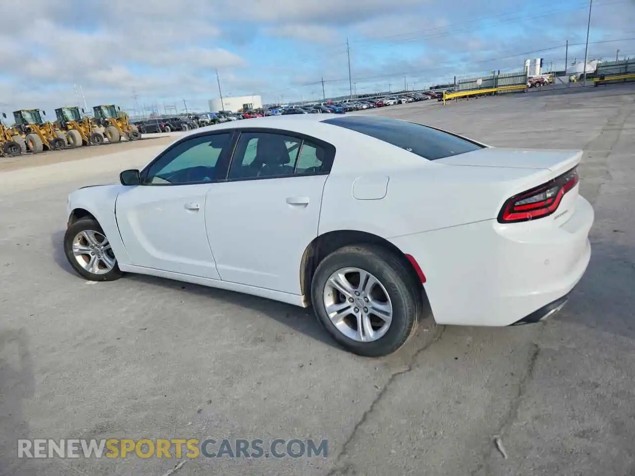 2 fotografías del automóvil dañado 2C3CDXBG9NH254141 DODGE CHARGER 2022