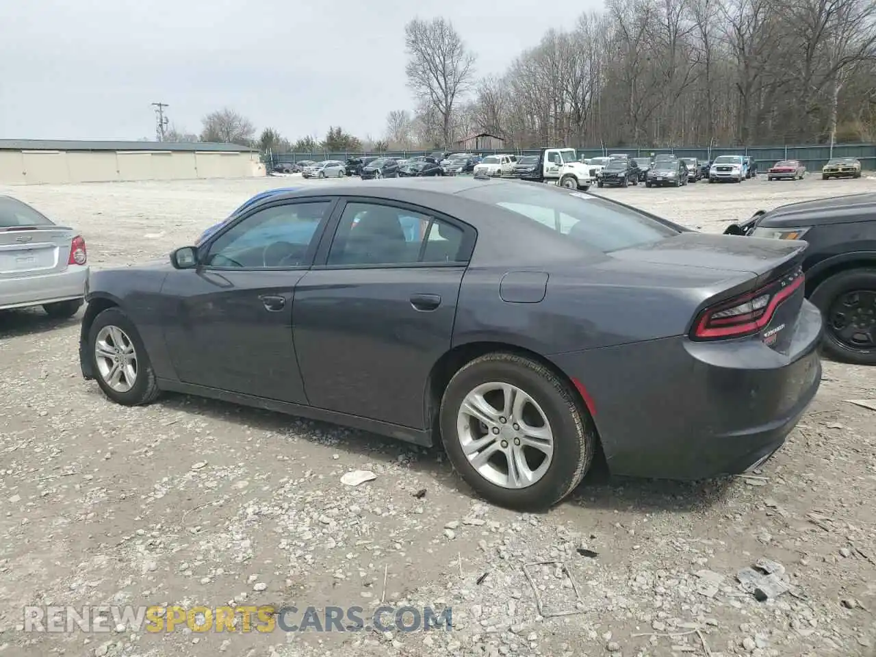 2 Photograph of a damaged car 2C3CDXBG9NH255807 DODGE CHARGER 2022