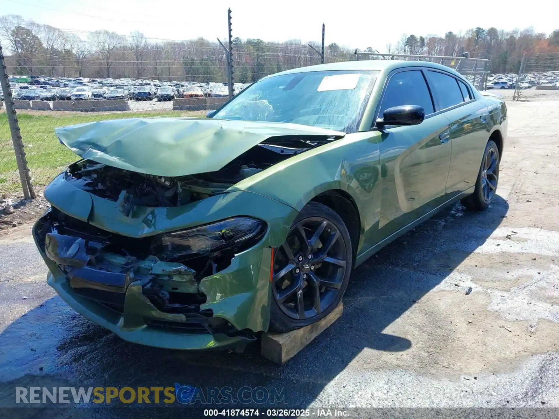 2 Photograph of a damaged car 2C3CDXBGXNH119671 DODGE CHARGER 2022
