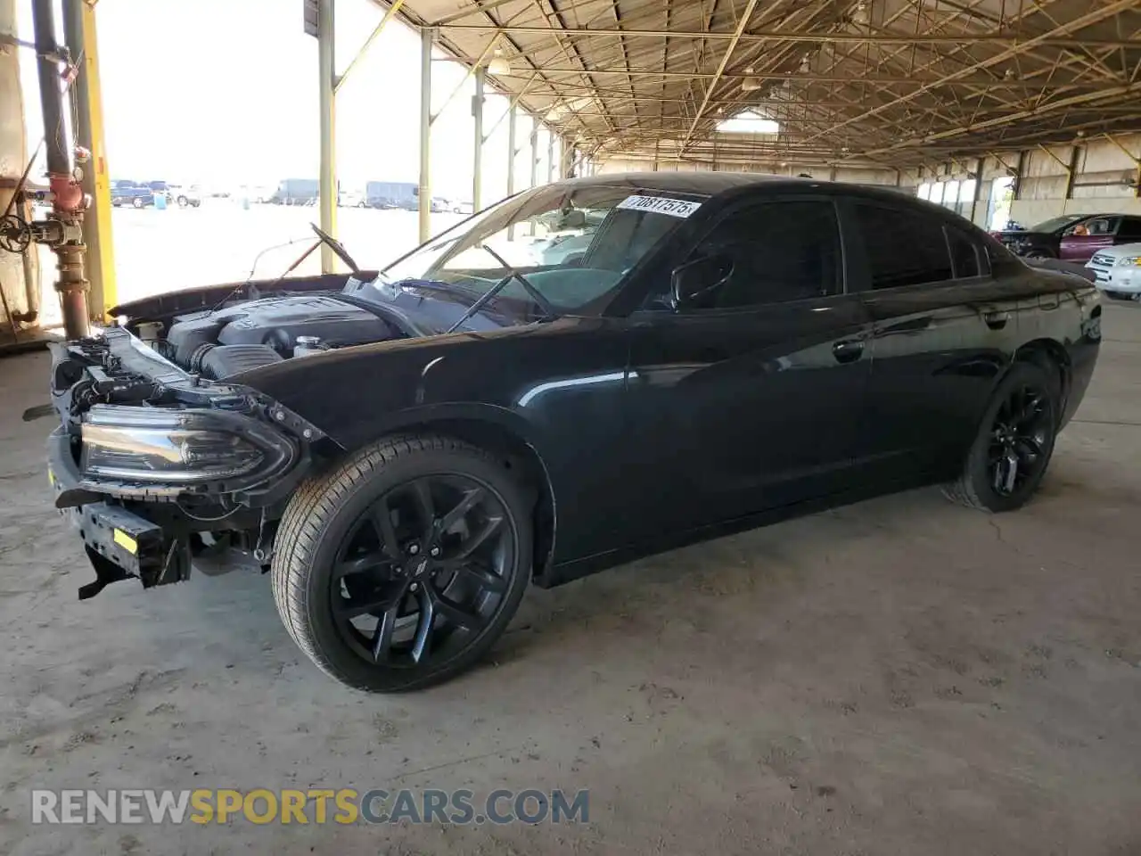 1 Photograph of a damaged car 2C3CDXBGXNH122862 DODGE CHARGER 2022