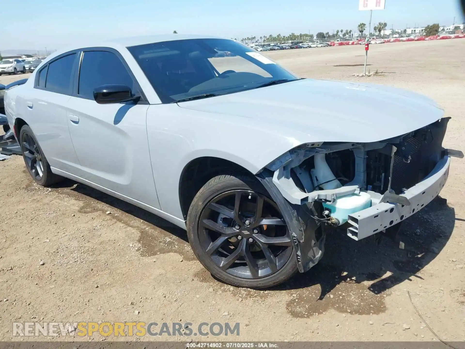 1 Photograph of a damaged car 2C3CDXBGXNH142111 DODGE CHARGER 2022