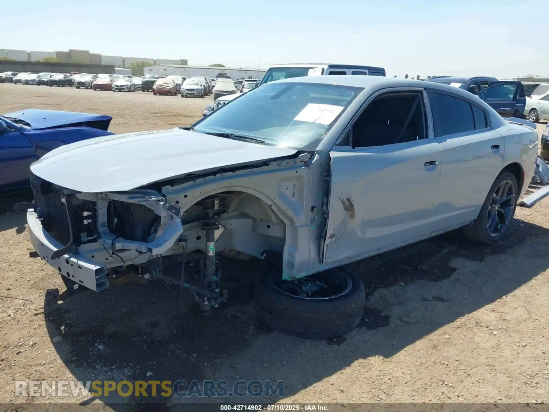 2 Photograph of a damaged car 2C3CDXBGXNH142111 DODGE CHARGER 2022