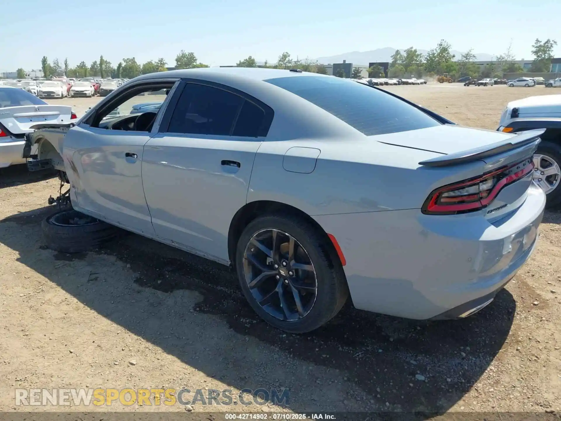 3 Photograph of a damaged car 2C3CDXBGXNH142111 DODGE CHARGER 2022