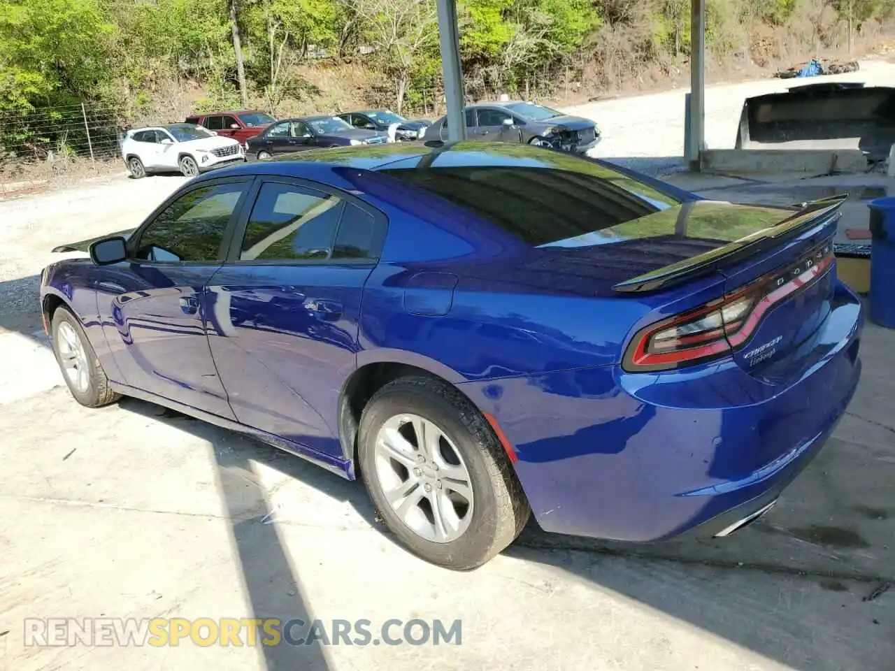 2 Photograph of a damaged car 2C3CDXBGXNH145185 DODGE CHARGER 2022