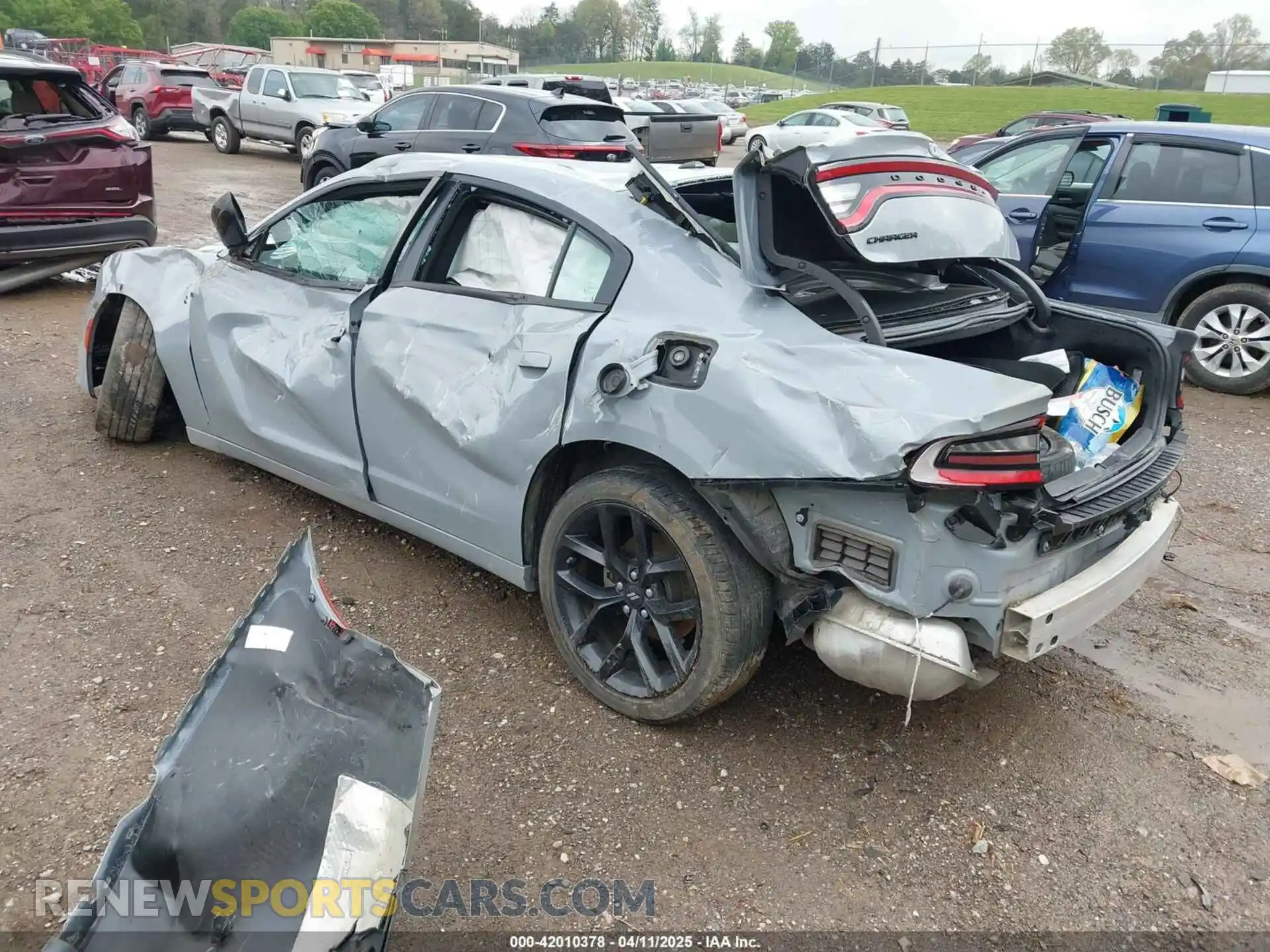 3 Photograph of a damaged car 2C3CDXBGXNH145896 DODGE CHARGER 2022