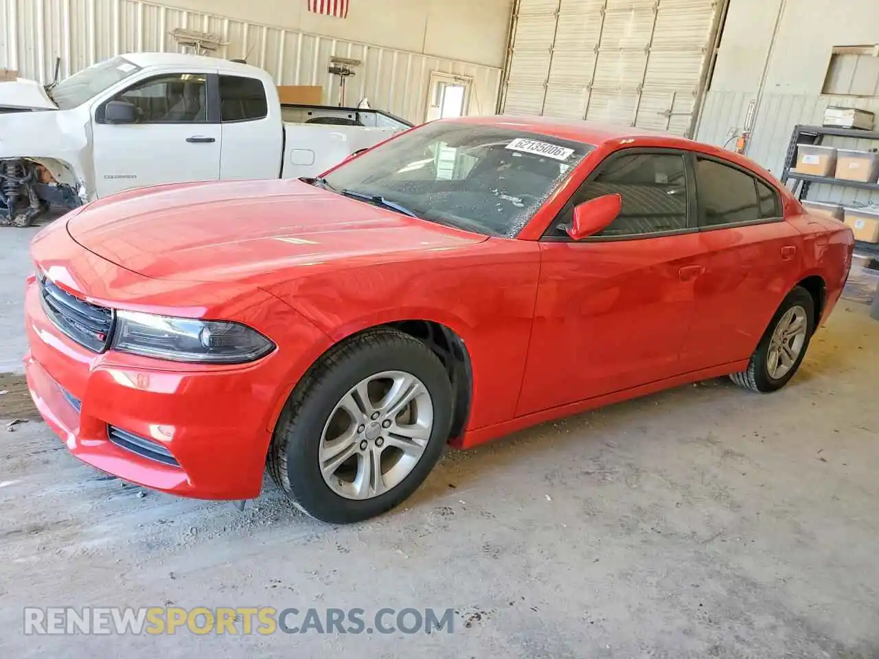 1 Photograph of a damaged car 2C3CDXBGXNH149558 DODGE CHARGER 2022