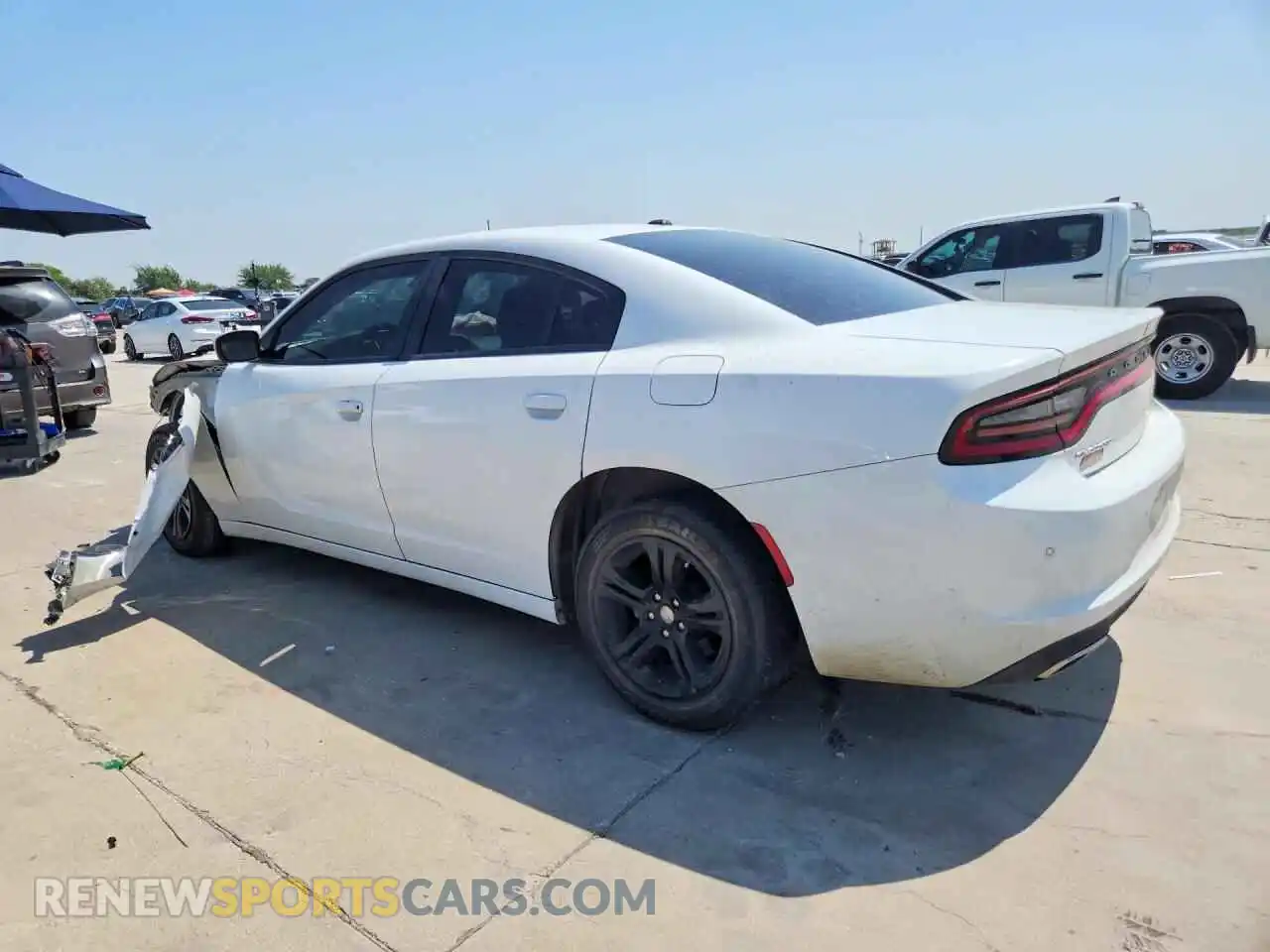 2 Photograph of a damaged car 2C3CDXBGXNH157109 DODGE CHARGER 2022