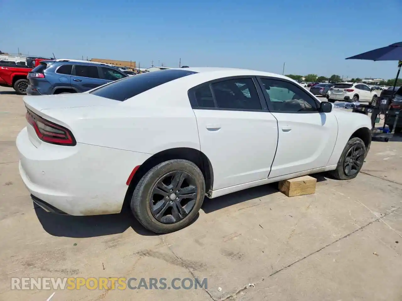 3 Photograph of a damaged car 2C3CDXBGXNH157109 DODGE CHARGER 2022