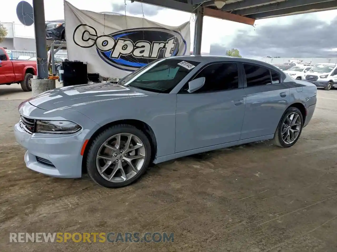 1 Photograph of a damaged car 2C3CDXBGXNH182995 DODGE CHARGER 2022