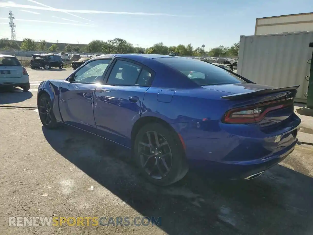 2 Photograph of a damaged car 2C3CDXBGXNH189350 DODGE CHARGER 2022