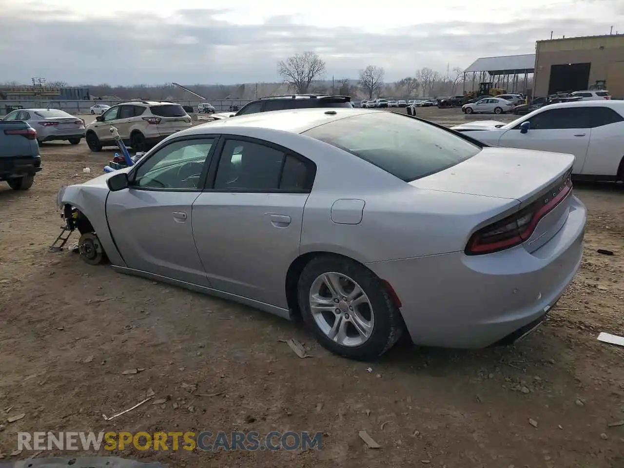 2 Photograph of a damaged car 2C3CDXBGXNH196931 DODGE CHARGER 2022