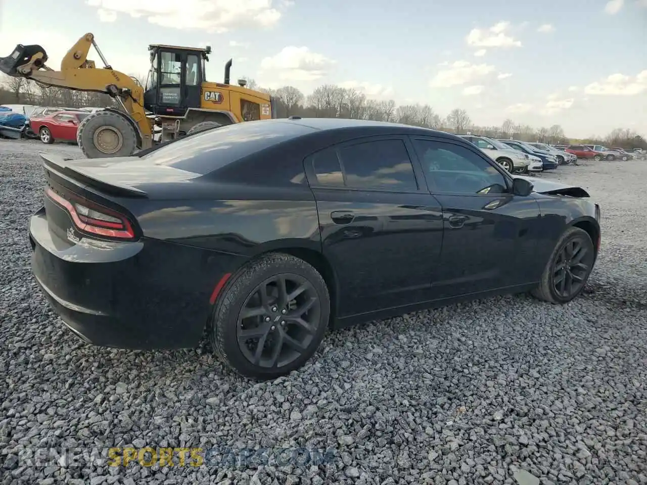 3 Photograph of a damaged car 2C3CDXBGXNH208706 DODGE CHARGER 2022