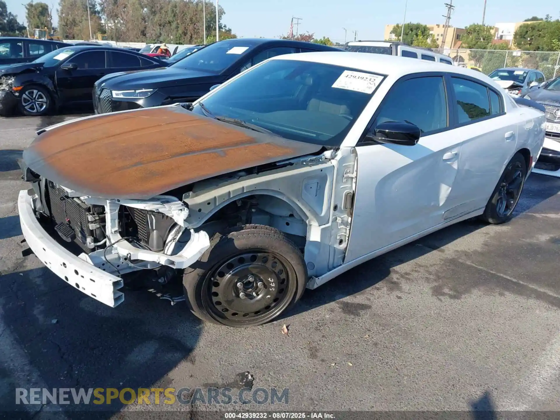 2 Photograph of a damaged car 2C3CDXBGXNH208723 DODGE CHARGER 2022