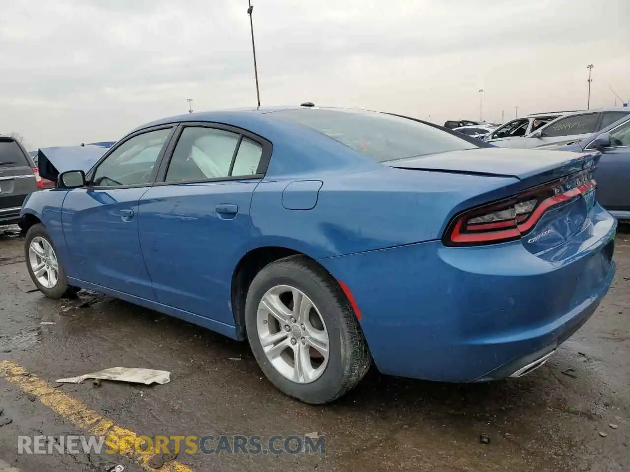 2 Photograph of a damaged car 2C3CDXBGXNH216417 DODGE CHARGER 2022