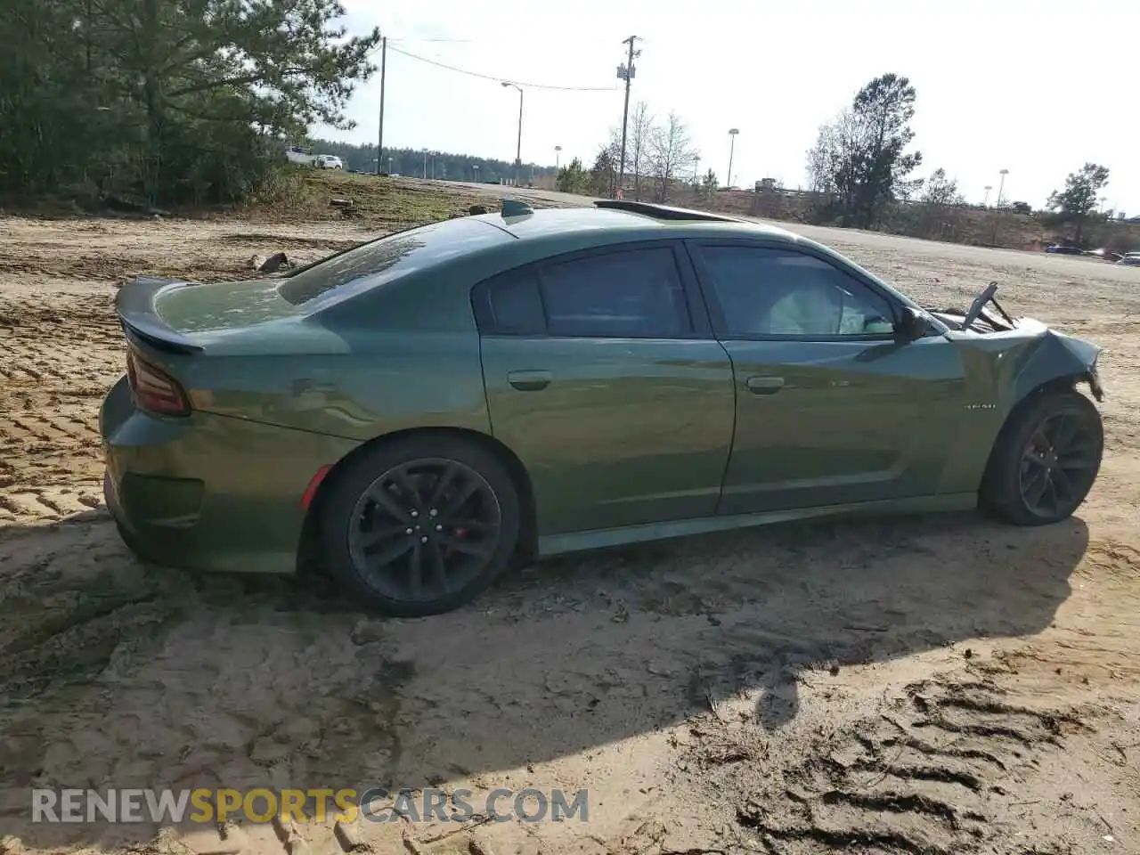 3 Photograph of a damaged car 2C3CDXCT0NH210279 DODGE CHARGER 2022