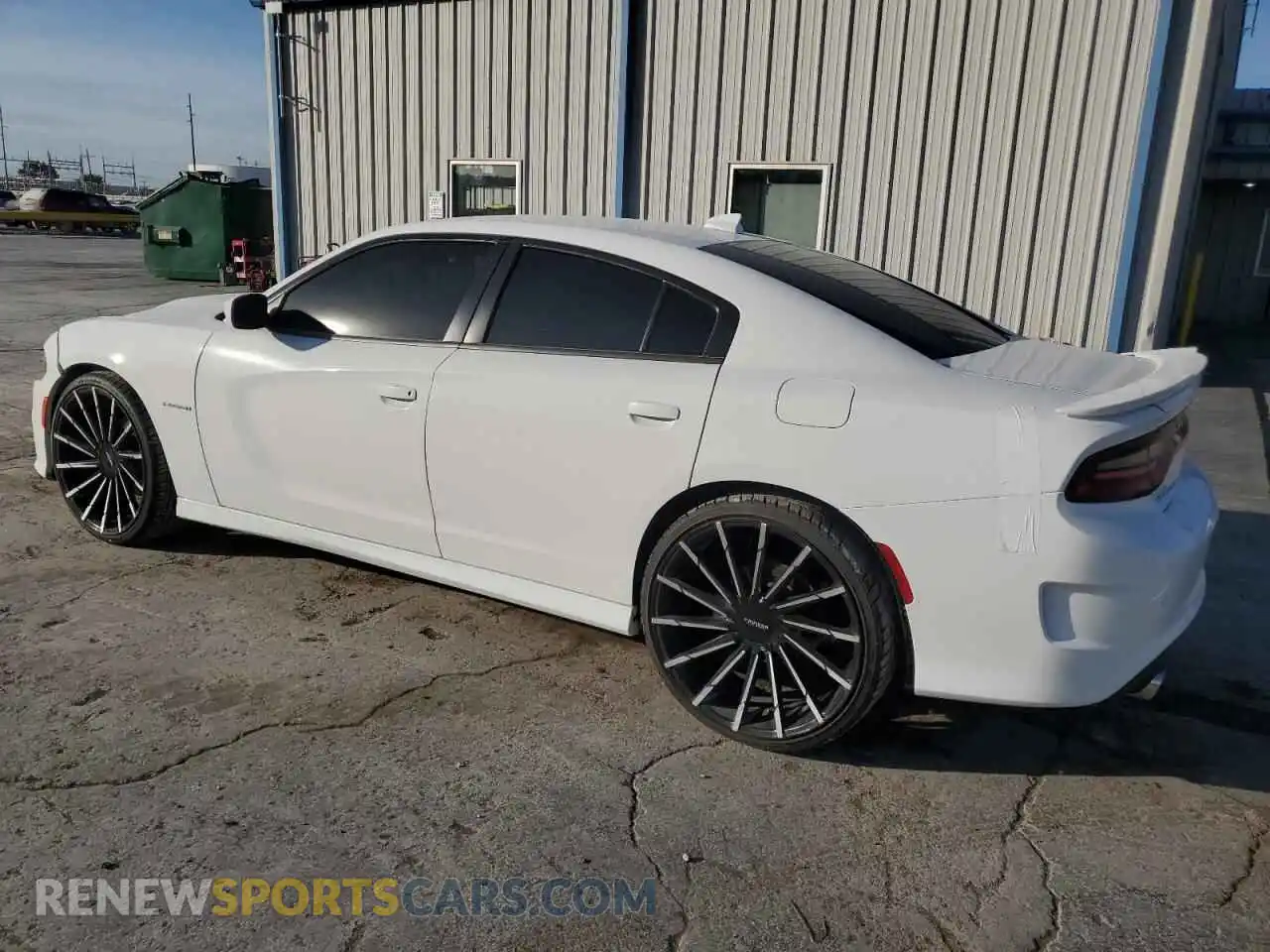 2 Photograph of a damaged car 2C3CDXCT0NH235604 DODGE CHARGER 2022