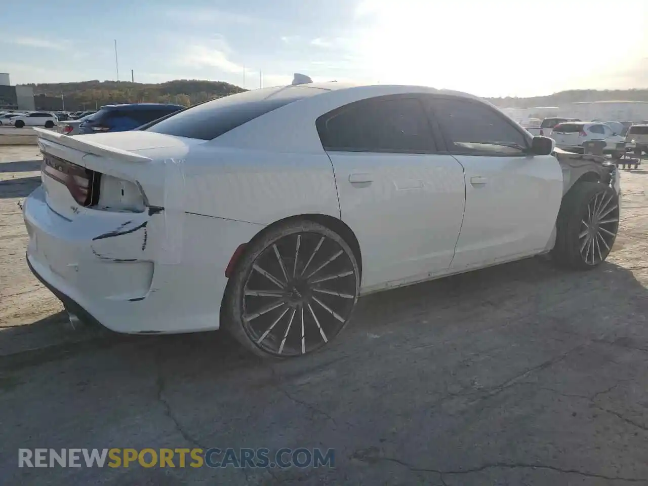 3 Photograph of a damaged car 2C3CDXCT0NH235604 DODGE CHARGER 2022