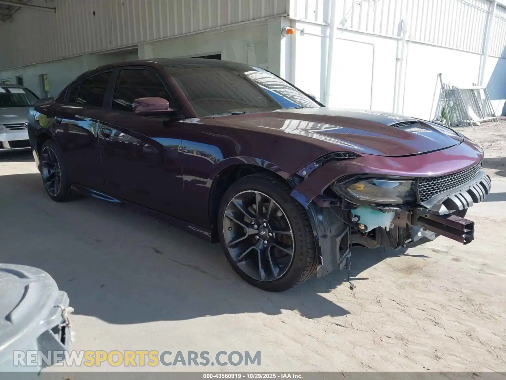 1 Photograph of a damaged car 2C3CDXCT0NH240429 DODGE CHARGER 2022