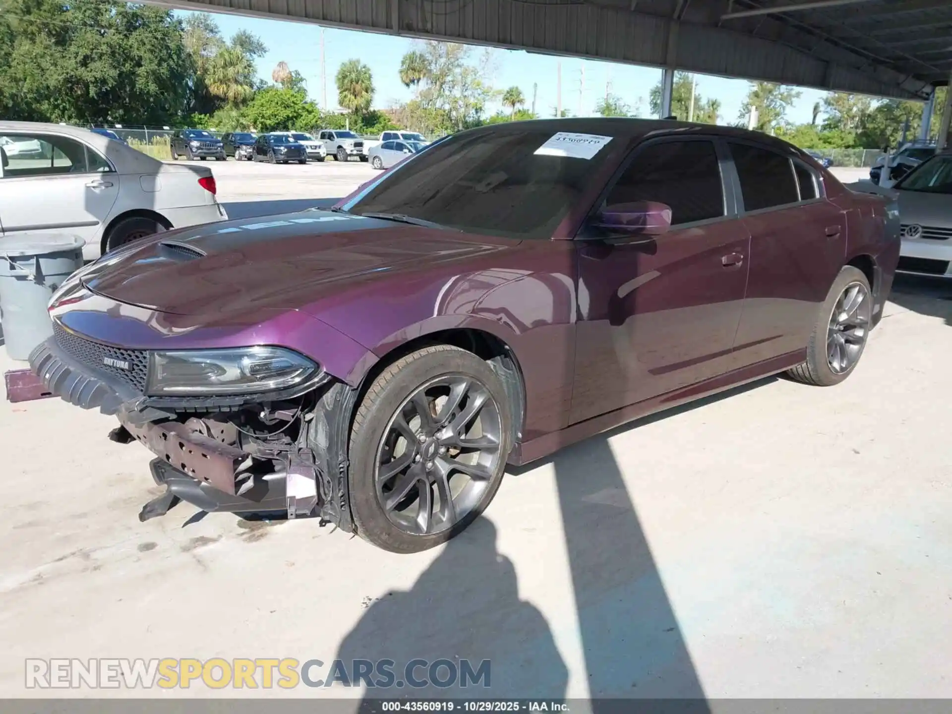 2 Photograph of a damaged car 2C3CDXCT0NH240429 DODGE CHARGER 2022