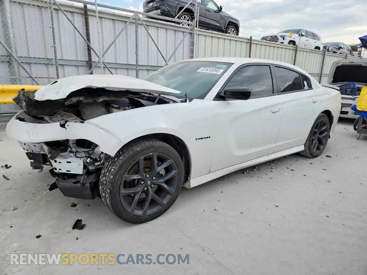 1 Photograph of a damaged car 2C3CDXCT0NH244254 DODGE CHARGER 2022