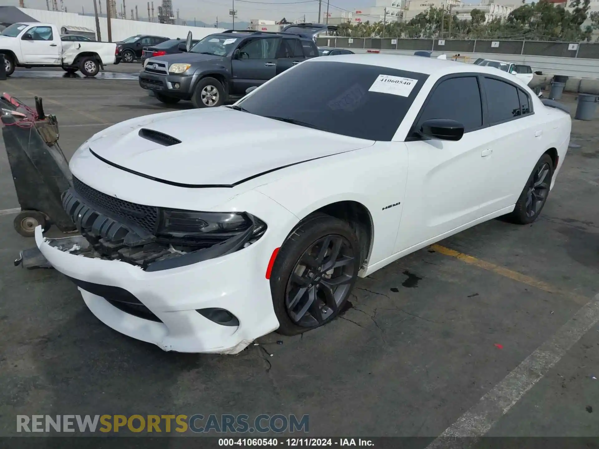 2 Photograph of a damaged car 2C3CDXCT0NH248546 DODGE CHARGER 2022
