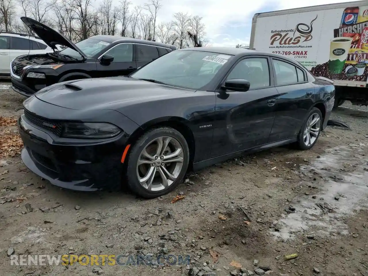 1 Photograph of a damaged car 2C3CDXCT0NH255366 DODGE CHARGER 2022