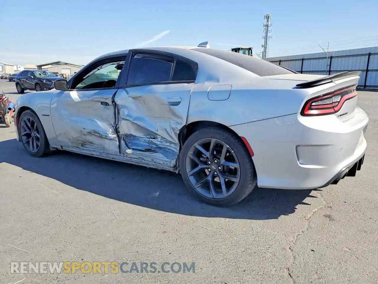 2 Photograph of a damaged car 2C3CDXCT1NH110725 DODGE CHARGER 2022