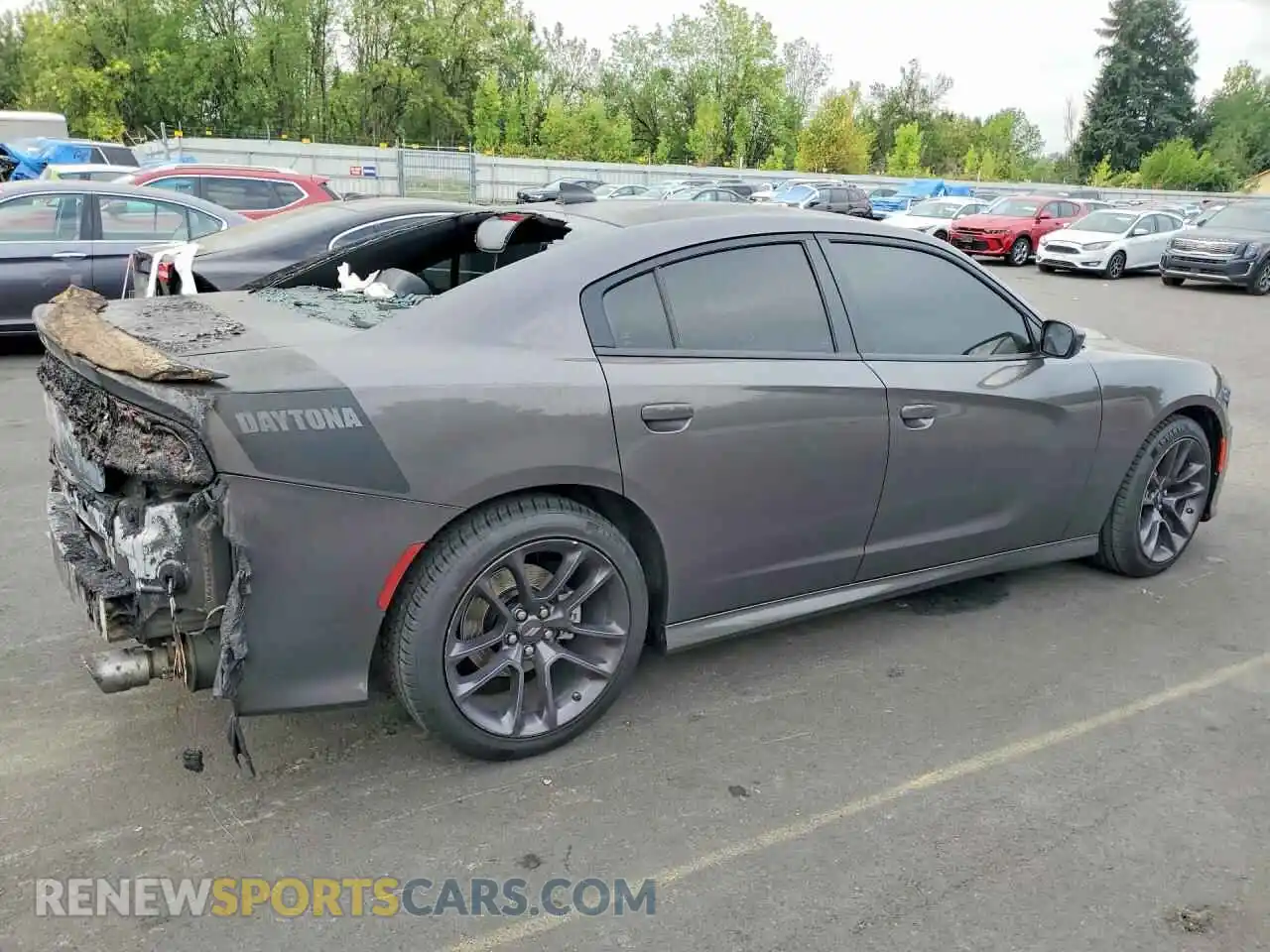 3 Фотография поврежденного автомобиля 2C3CDXCT1NH157737 DODGE CHARGER 2022