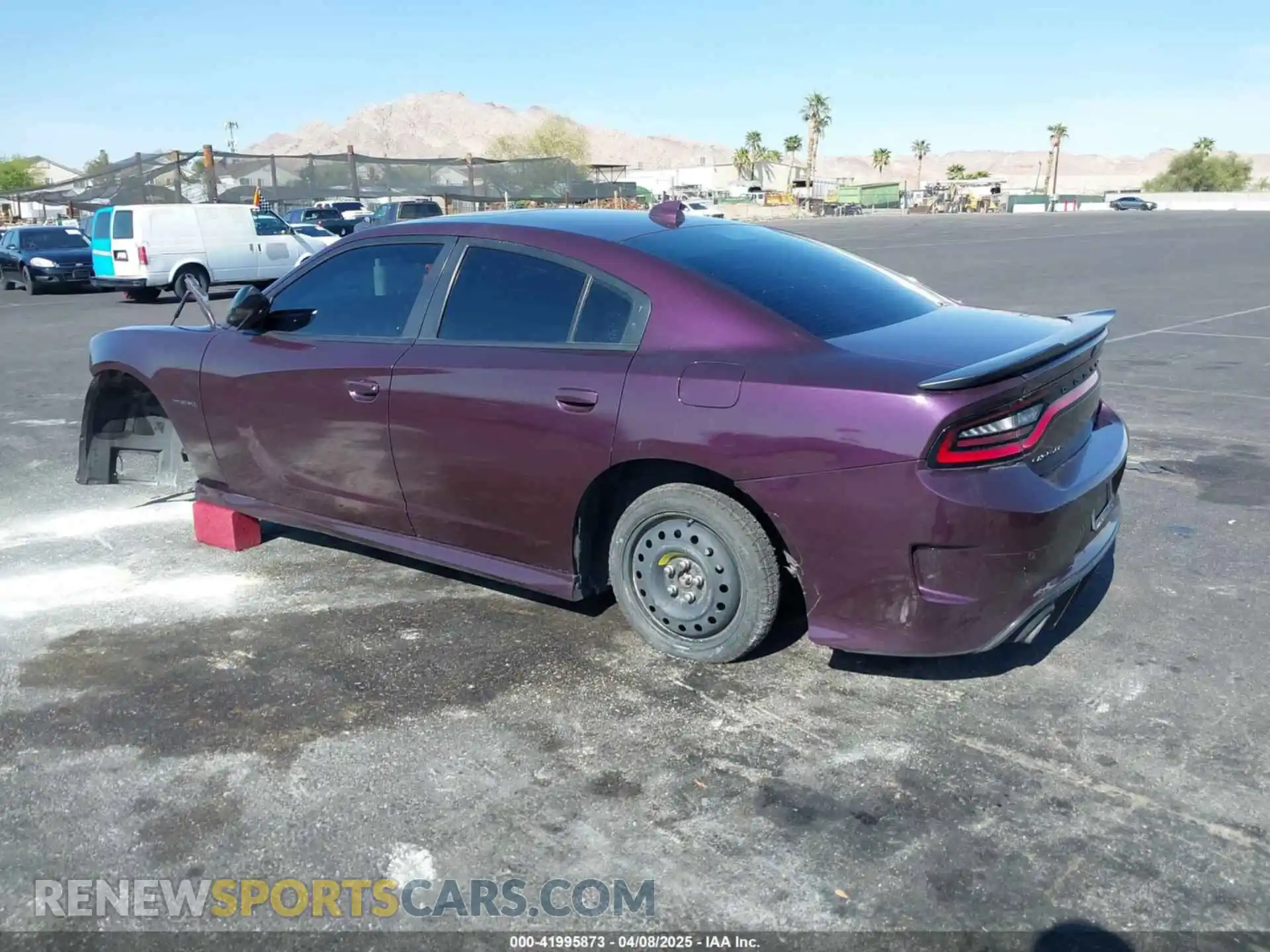 3 Photograph of a damaged car 2C3CDXCT1NH189703 DODGE CHARGER 2022