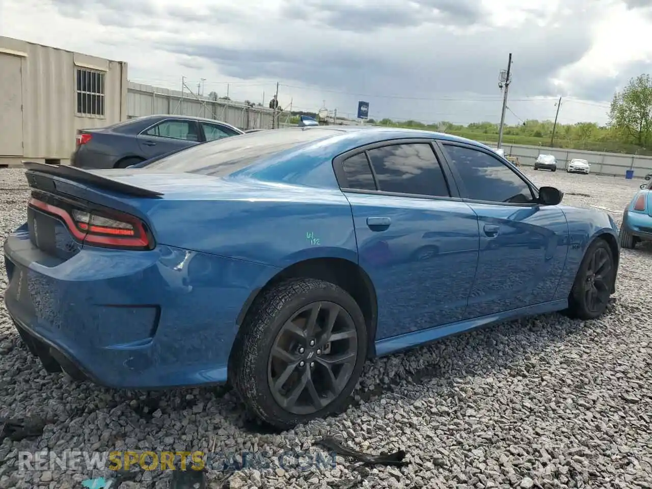 3 Photograph of a damaged car 2C3CDXCT1NH189961 DODGE CHARGER 2022