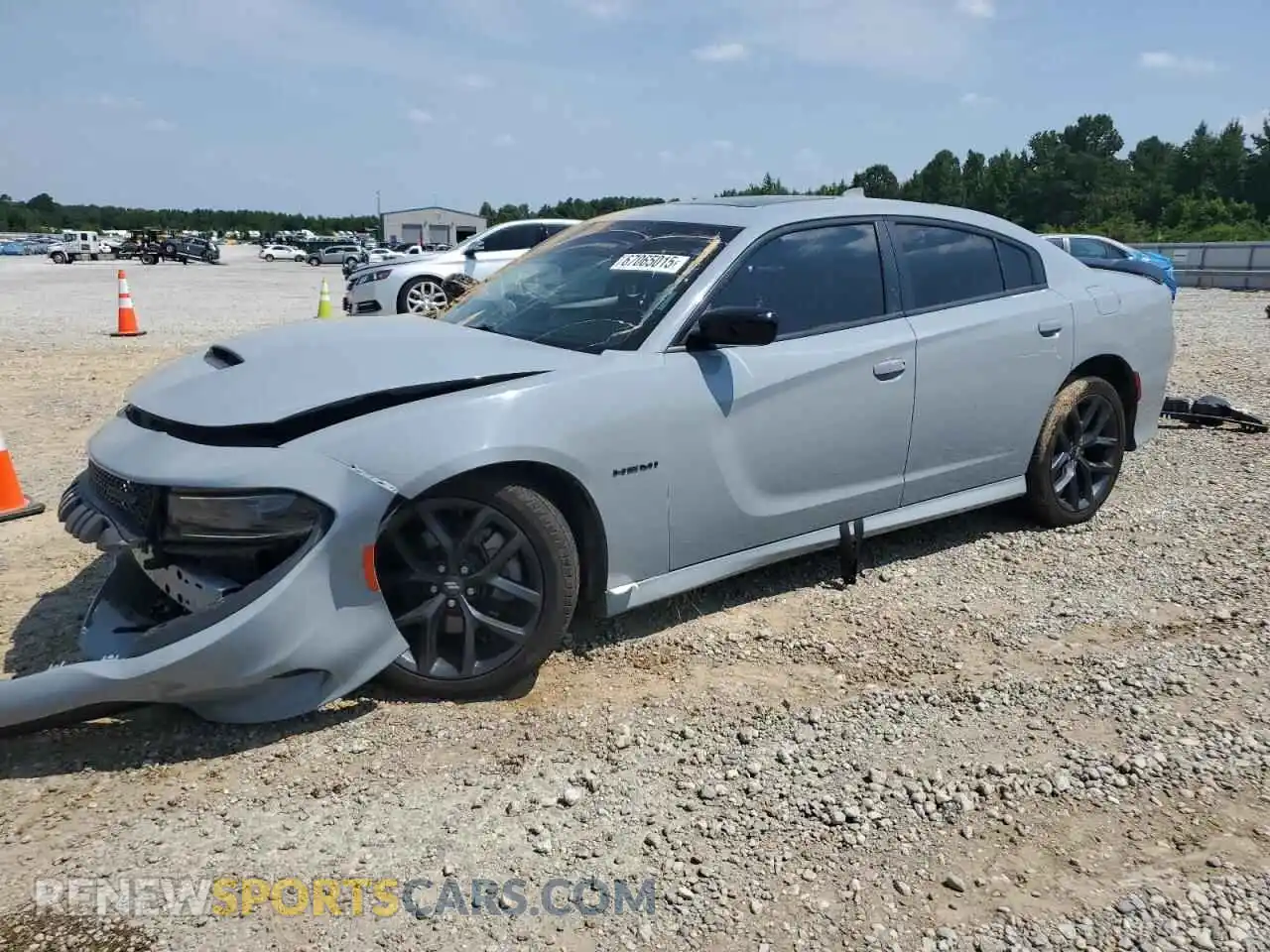 1 Photograph of a damaged car 2C3CDXCT1NH240407 DODGE CHARGER 2022