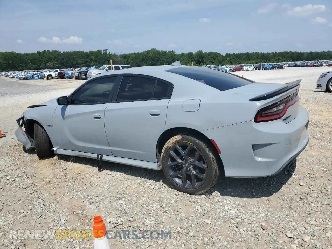 2 Photograph of a damaged car 2C3CDXCT1NH240407 DODGE CHARGER 2022