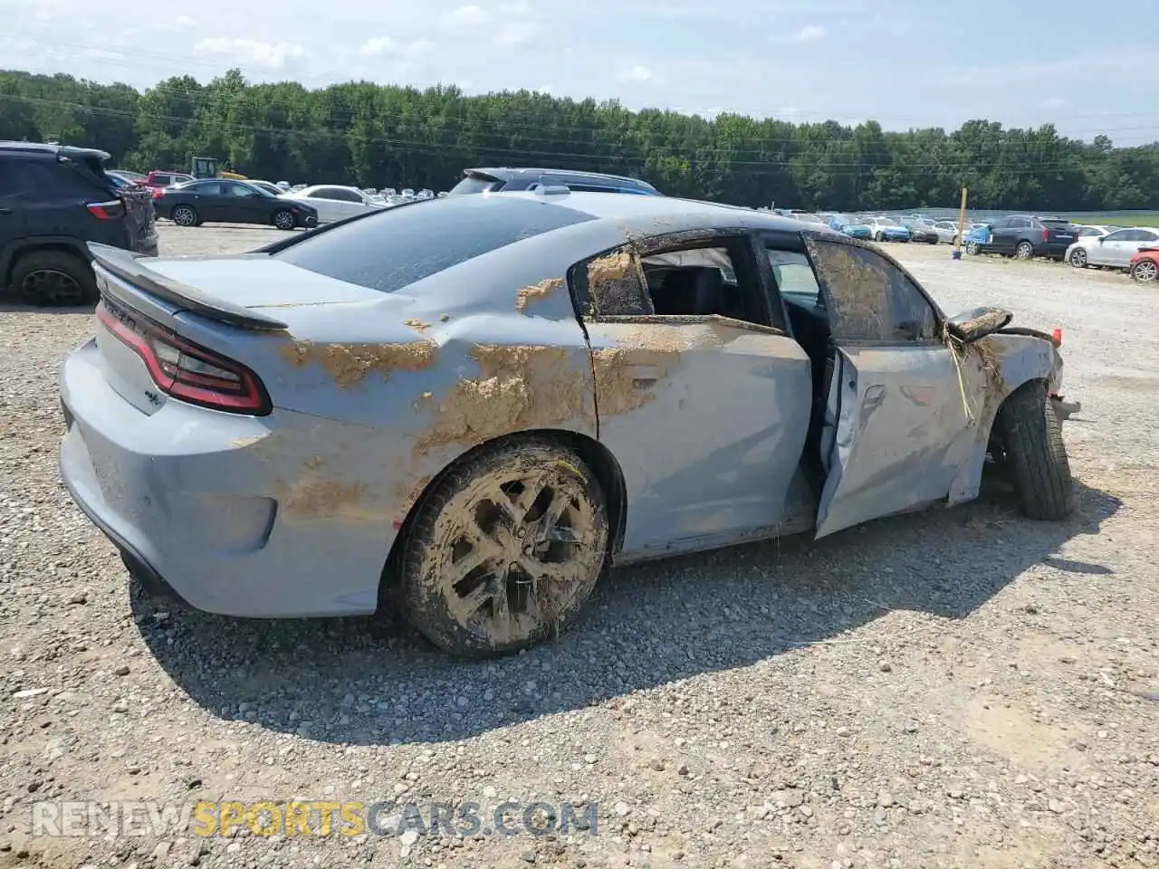 3 Photograph of a damaged car 2C3CDXCT1NH240407 DODGE CHARGER 2022