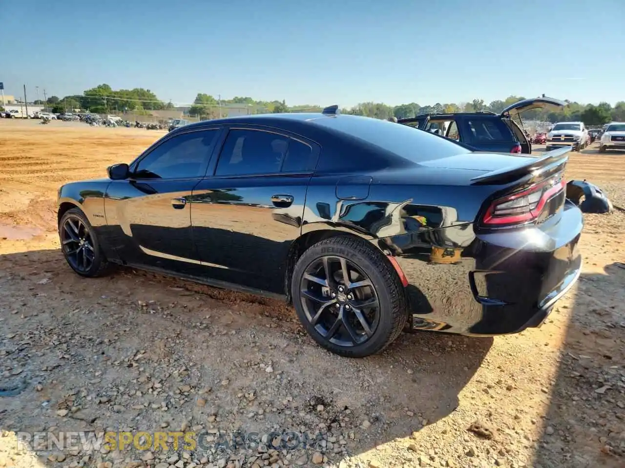 2 Photograph of a damaged car 2C3CDXCT1NH244456 DODGE CHARGER 2022