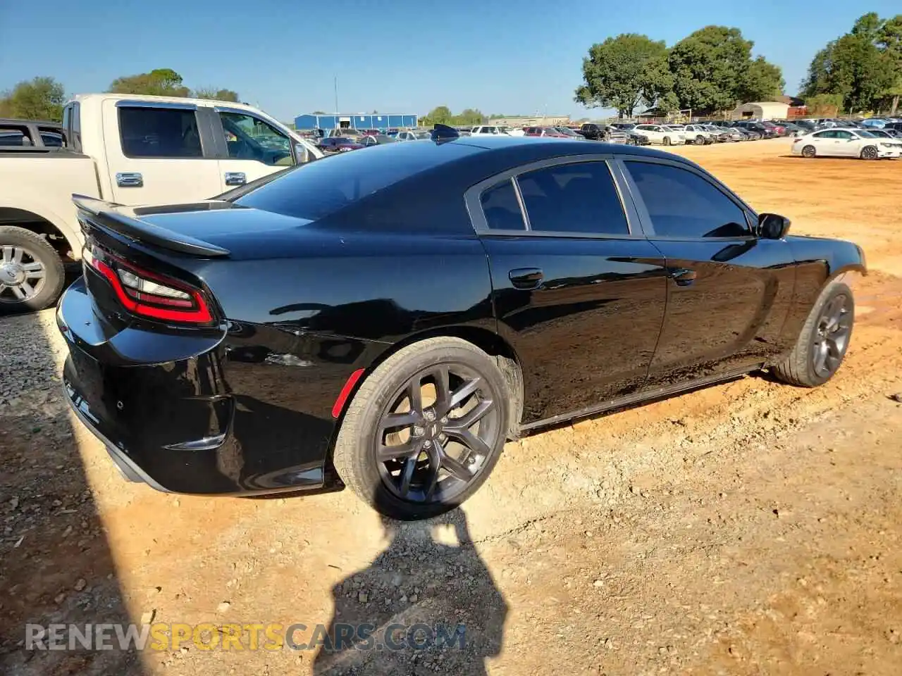 3 Photograph of a damaged car 2C3CDXCT1NH244456 DODGE CHARGER 2022